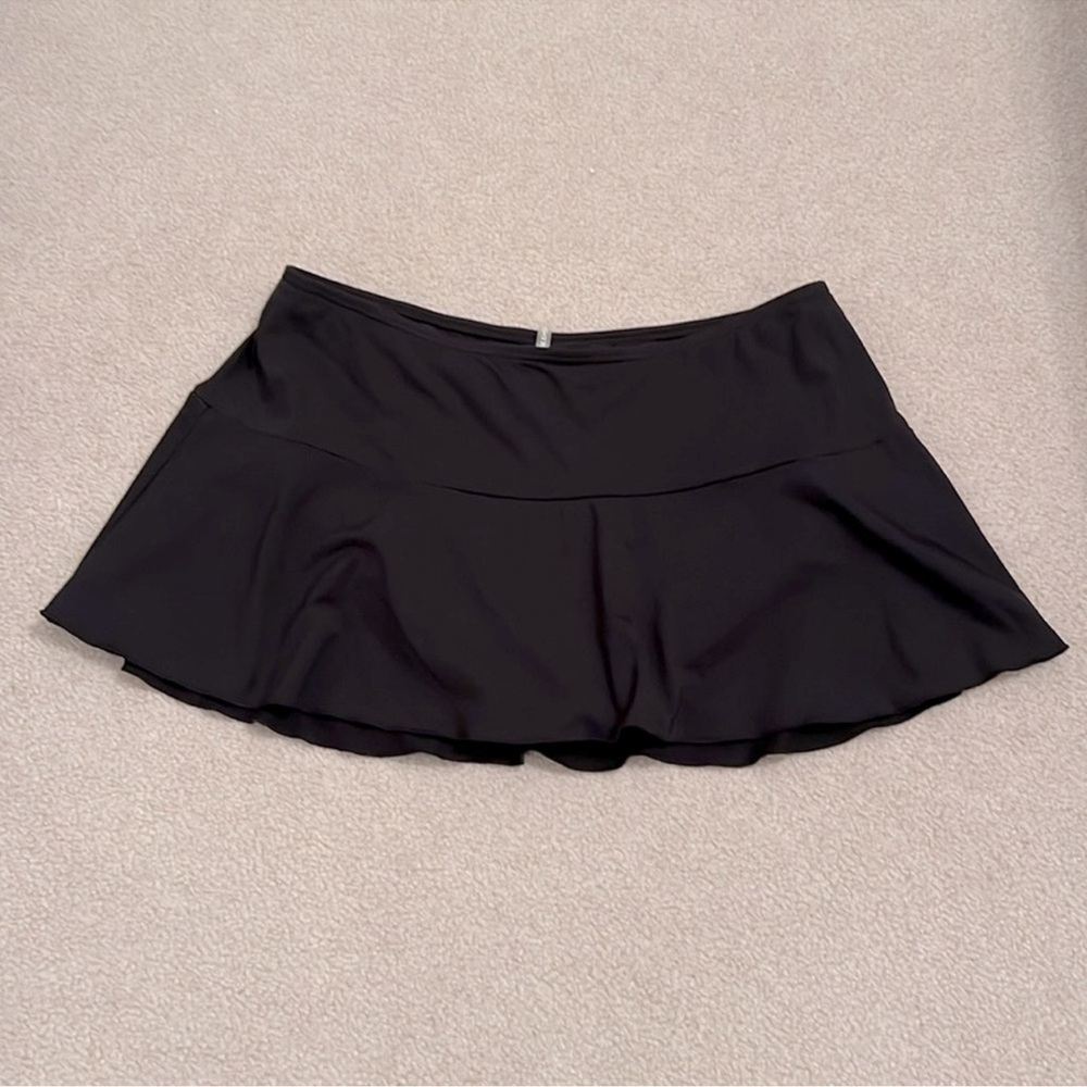 Lands’ End Swim Skirt Black